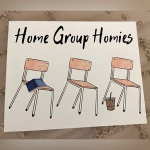 Canvas Print  - Sober Living : AA Home Group Homies Wall Decor